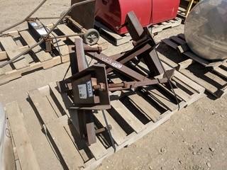 (2) H/D Custom Made Steel Pipe Stands.