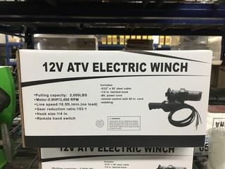 ATV Electric Winch 12V 