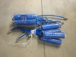 Lot of (4) Air Hose 3/4"  