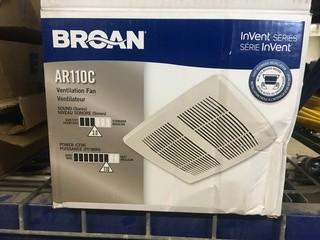 Broan Ventilation Fan (AR110C)