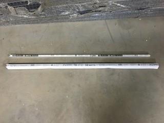 Lot of Miscellaneous Fluorescent Accessories and Fluorescent Lamps