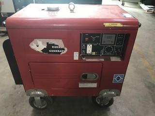 Portable Diesel Generator. SN G09100636