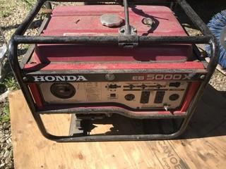 Honda EB5000X Generator *Note: Parts Only*