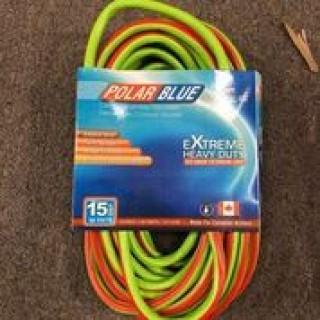 New Polar Blue Extension Cord Cold Weather