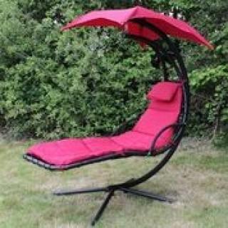 New Helicopter Outdoor Chair Red