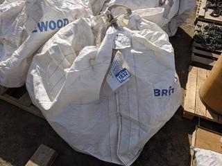 Lot of Assorted Mini Bulk 2205 LB Capacity Material Lifting Bags.