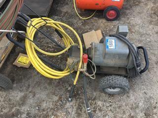 Portable Electric Cold Water Pressure Washer.