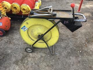 Steel Banding Cart c/w Banding Tools.