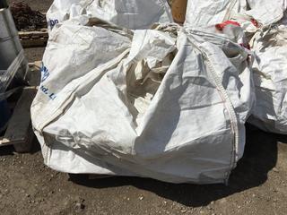 Lot of Assorted Mini Bulk 2205 LB Capacity Material Lifting Bags.