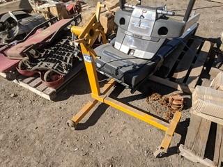 Wilmar 1,000 Engine Stand & Chain Hoist.