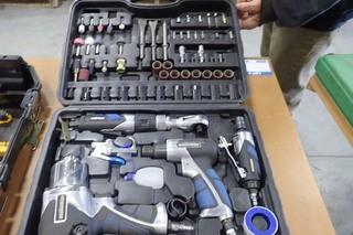 Mastercraft Pneumatic Tool Kit and Accessories. 