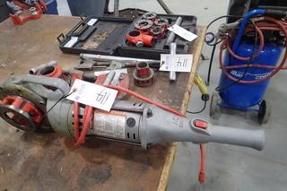 Lot of Ridgid 700 Power Threader, Asst. Dies and Pipe Cutters. 