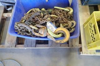 Lot of Chains, Clevises, Lifting Spiders, etc. 
