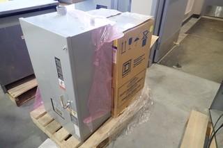 Lot of Square D 15Kva 208/120 480V Transformer and Asco Automatic Transfer Switch Cabinet.