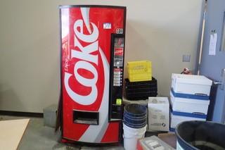Coca-Cola Vending Machine. **WORKING CONDITION UNKNOWN**