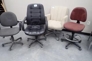 Lot of 4 Task Chairs. 