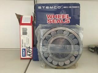 Lot of (2) Wheel Seals (1) Wheel Bearings.