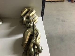 Lot of (6) Chain Hooks.