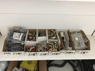 Lot of Assorted Lock Pins, Nuts and Bolts, Etc.