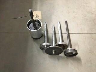 Lot of Assorted Heavy Duty Parts Puller and Accessories.