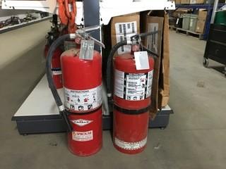 Lot of (2) Fire Extinguisher