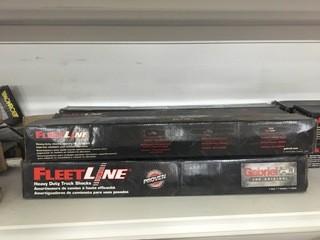 Lot of (6) Fleetline Heavy Duty Truck Shocks.