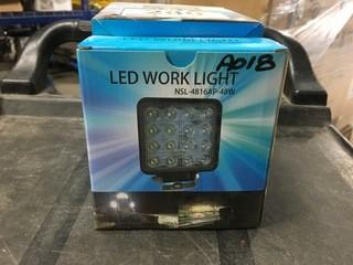 Lot of (4) LED Work Lights.