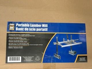 Power Fist Portable Lumber Mill.