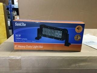 Advantage SunLite 6" Heavy Duty Light Bar 36W c/w Relay, On/Off Switch and Wire Harness.