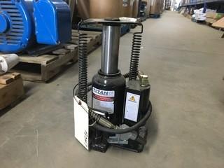 Titan 20 Ton Air Hydraulic Bottle Jack.