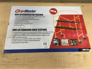 Cargo Master 500 LB Scaffold w/ Fencing.