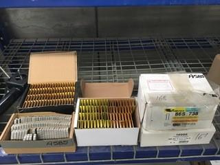 Lot of Air Fast Stan 17 Staple 1- 1 1/2" 16 Gauge, Brad Nails 16 Gauge, ETC.