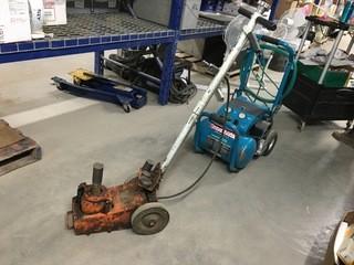 Air/Hydraulic Jack 22 Ton.