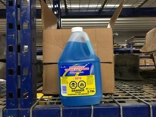 Lot of (4) Jugs Windshield Washer Antifreeze.