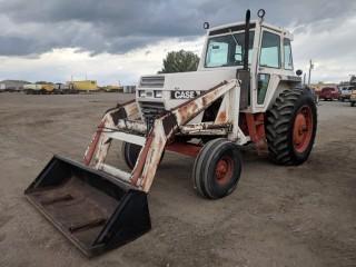 Case 2090 FEL Tractor c/w Case Diesel, Direct Transmission, 540 PTO, 11-16SL Front / 18.4-34 Rear Tires, Showing 6786 Hours. S/N 10267140.