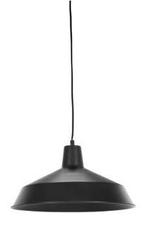 Barnyard 1-Light 16 in. Industrial Warehouse Matte Black Plug-In Pendant