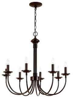 Shaylee 8-Light Candle Style Chandelier Oil Rubbed Bronze
