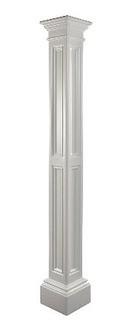 Mayne Liberty Lamp Post in White (Decorative Post Only)