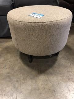 Taupe Ottoman 