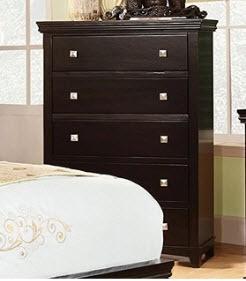 Buffalo 5 Drawer Chest, Espresso