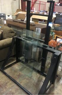 Metal/Glass TV Stand