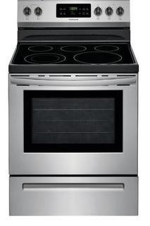 Frigidaire CFEF3054US 30-in 5 element 5.3 cu ft Electric Range with Self-cleaning Oven Stainless Steel - Scratch & Dent