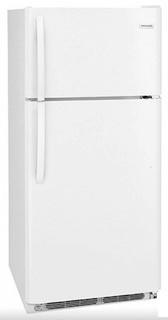 Frigidaire FFTR1814TW 18 cubic ft White Top-Freezer Refrigerator