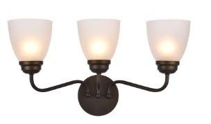 Hampton Gordillo 3-Light Armed Sconce Oild Rubed Bronze 