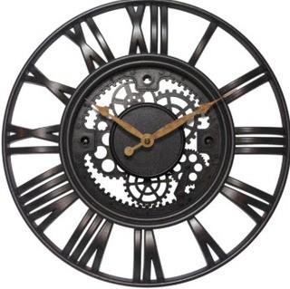 Lehigh 15" Roman Gear Wall Clock