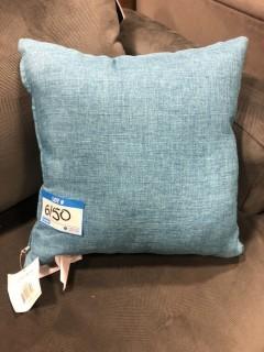 Collezione Blue Throw Pillow