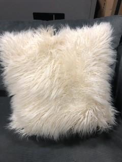 Sheep Throw Pillow, Down Filled 