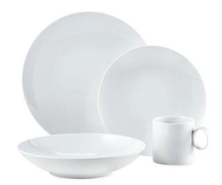 Thomas Loft White Dinnerware Set, 10PC