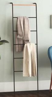 Mercury Row 5.5 ft Blanket Ladder, Black