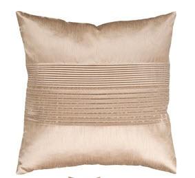 Surya HH-019 Pillow Kit Down Feathers Square Safari 22" x 22" Accent Pillow